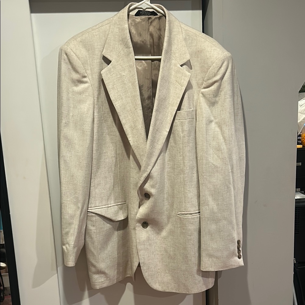 Classic Cream Men's Blazer